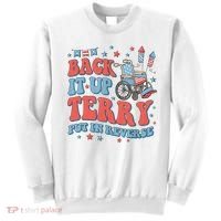 Groovy Back Up Terry Put It In Reverse Firework 4th Of July Sweatshirt thumb 0
