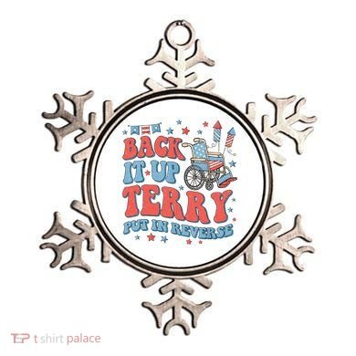 Groovy Back Up Terry Put It In Reverse Firework 4th Of July Ornament