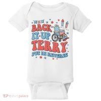 Groovy Back Up Terry Put It In Reverse Firework 4th Of July Baby Bodysuit thumb 0