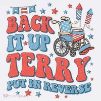Groovy Back Up Terry Put It In Reverse Firework 4th Of July Baby Bodysuit thumb 2