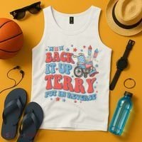 Groovy Back Up Terry Put It In Reverse Firework 4th Of July Tank Top thumb 4