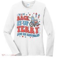 Groovy Back Up Terry Put It In Reverse Firework 4th Of July Women's Long Sleeve Shirt thumb 0