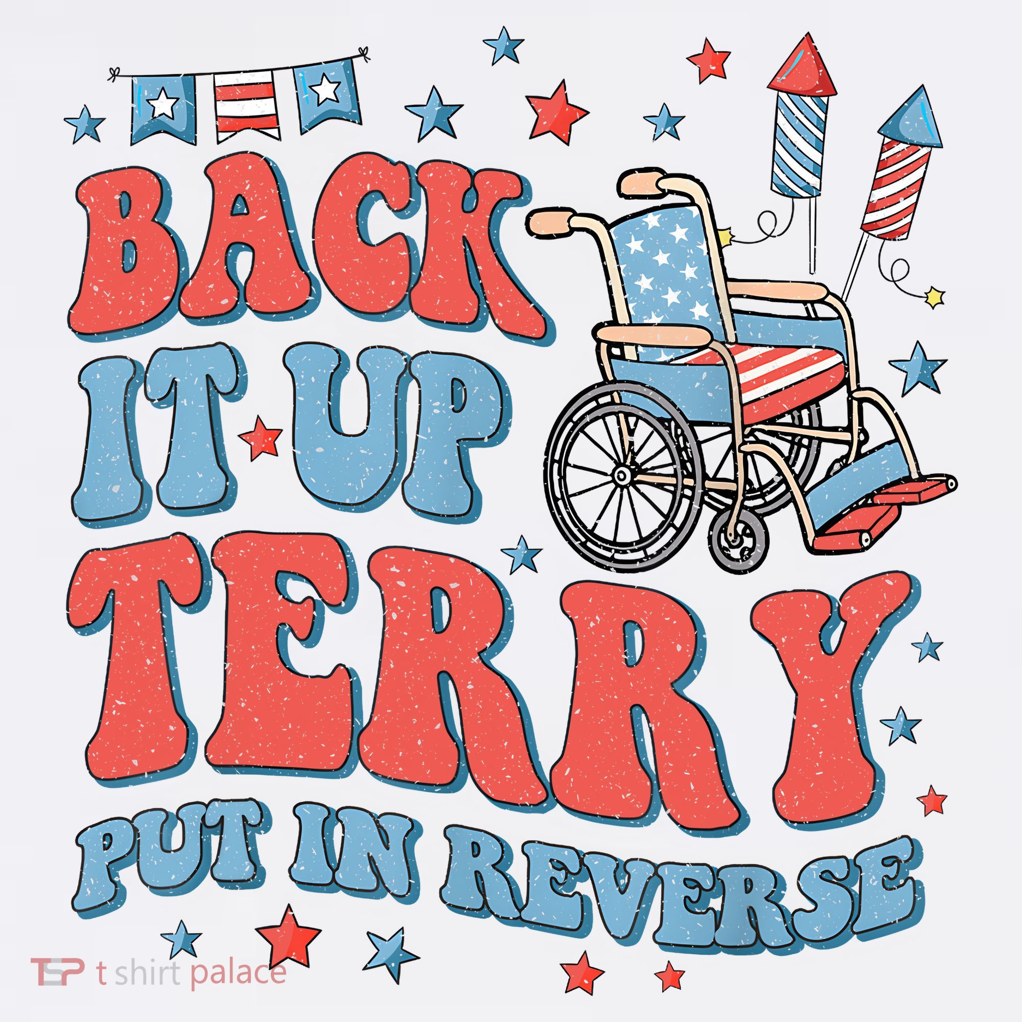 Groovy Back Up Terry Put It In Reverse Firework 4th Of July Kids Sweatshirt