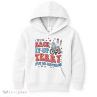 Groovy Back Up Terry Put It In Reverse Firework 4th Of July Kids Hoodie thumb 0