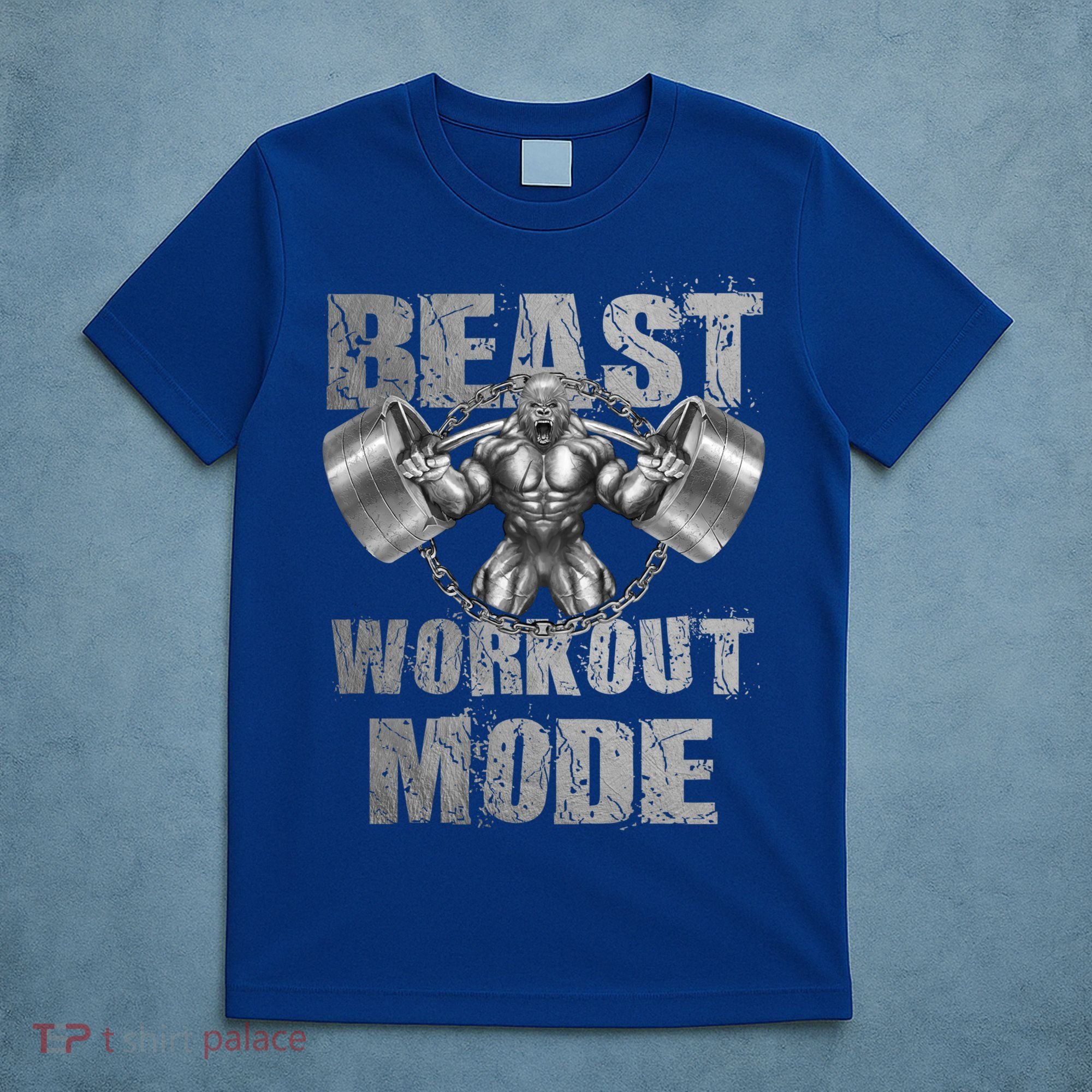 Gorilla Beast Workout Mode Lifting Weights Fitness Gym Meaningful Gift T-Shirt