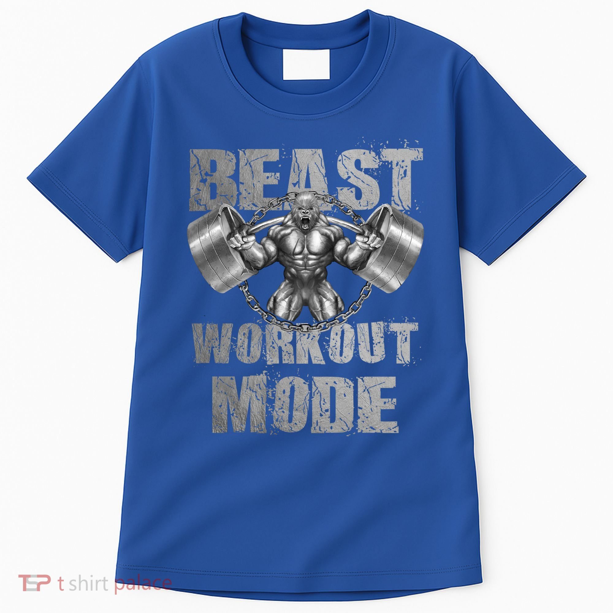 Gorilla Beast Workout Mode Lifting Weights Fitness Gym Meaningful Gift Tall T-Shirt