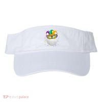 Golf Ball With Jester Hat Mardi Gras Fat Tuesday Parade Visor thumb 0