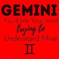 Gemini Birthday Youd Lose Trying To Understand Mine Santa Hat thumb 1