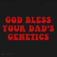 God Bless Your DadS Genetics Women's Hoodie thumb 2