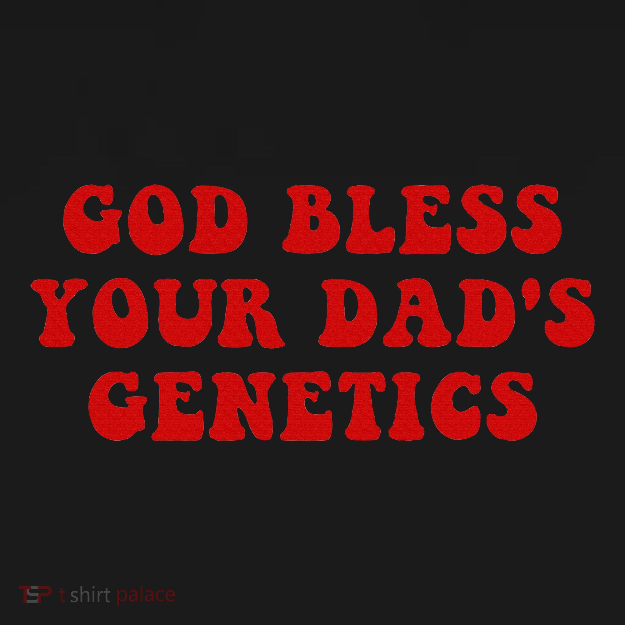 God Bless Your DadS Genetics Ornament
