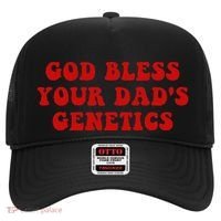 God Bless Your DadS Genetics Hat thumb 0