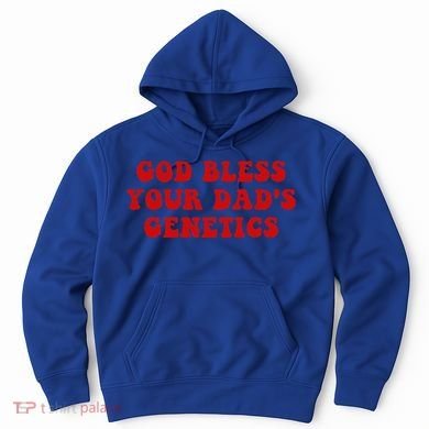 God Bless Your DadS Genetics Hoodie