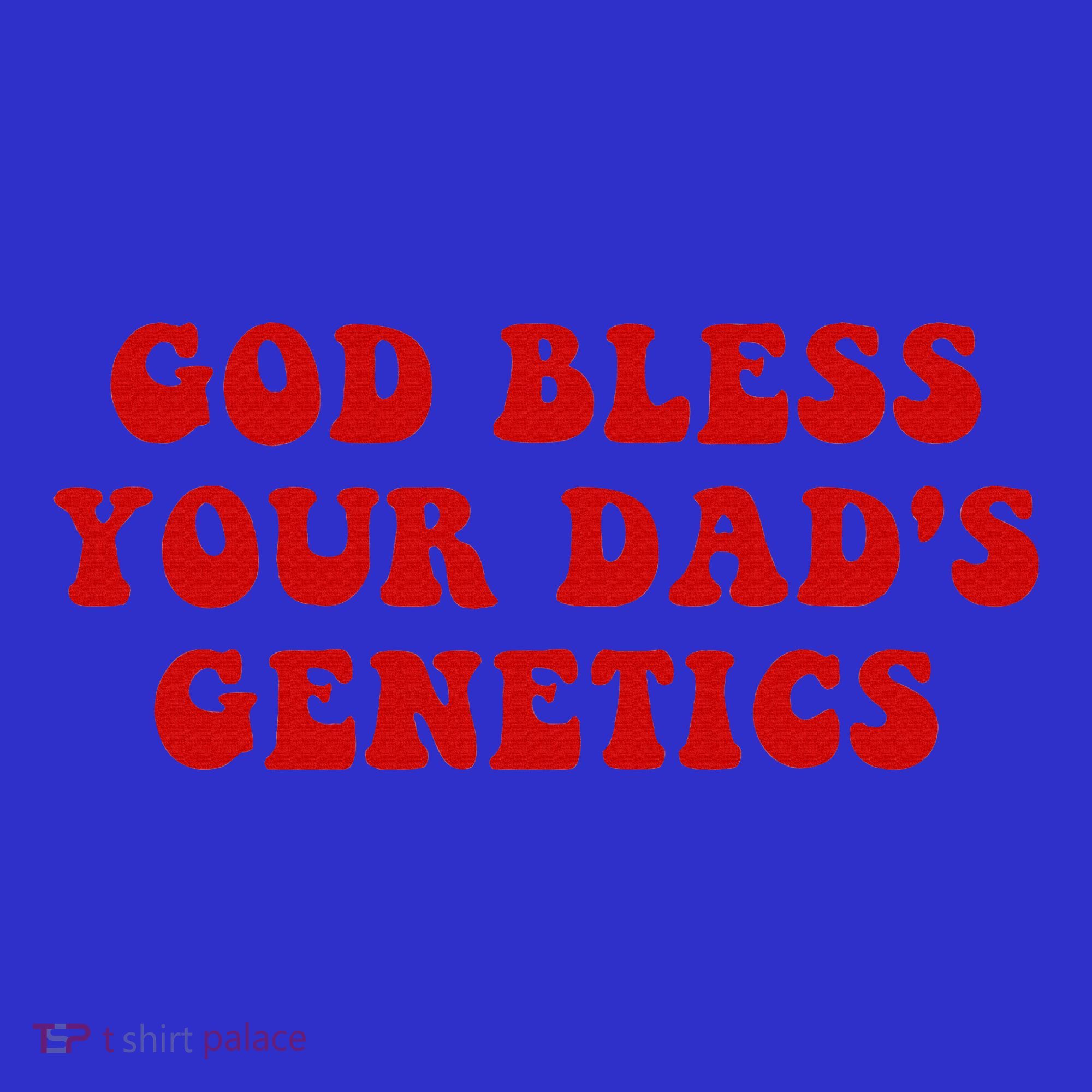 God Bless Your DadS Genetics Mousepad