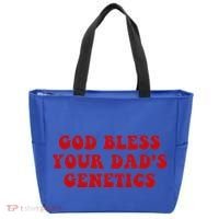 God Bless Your DadS Genetics Tote Bag thumb 0