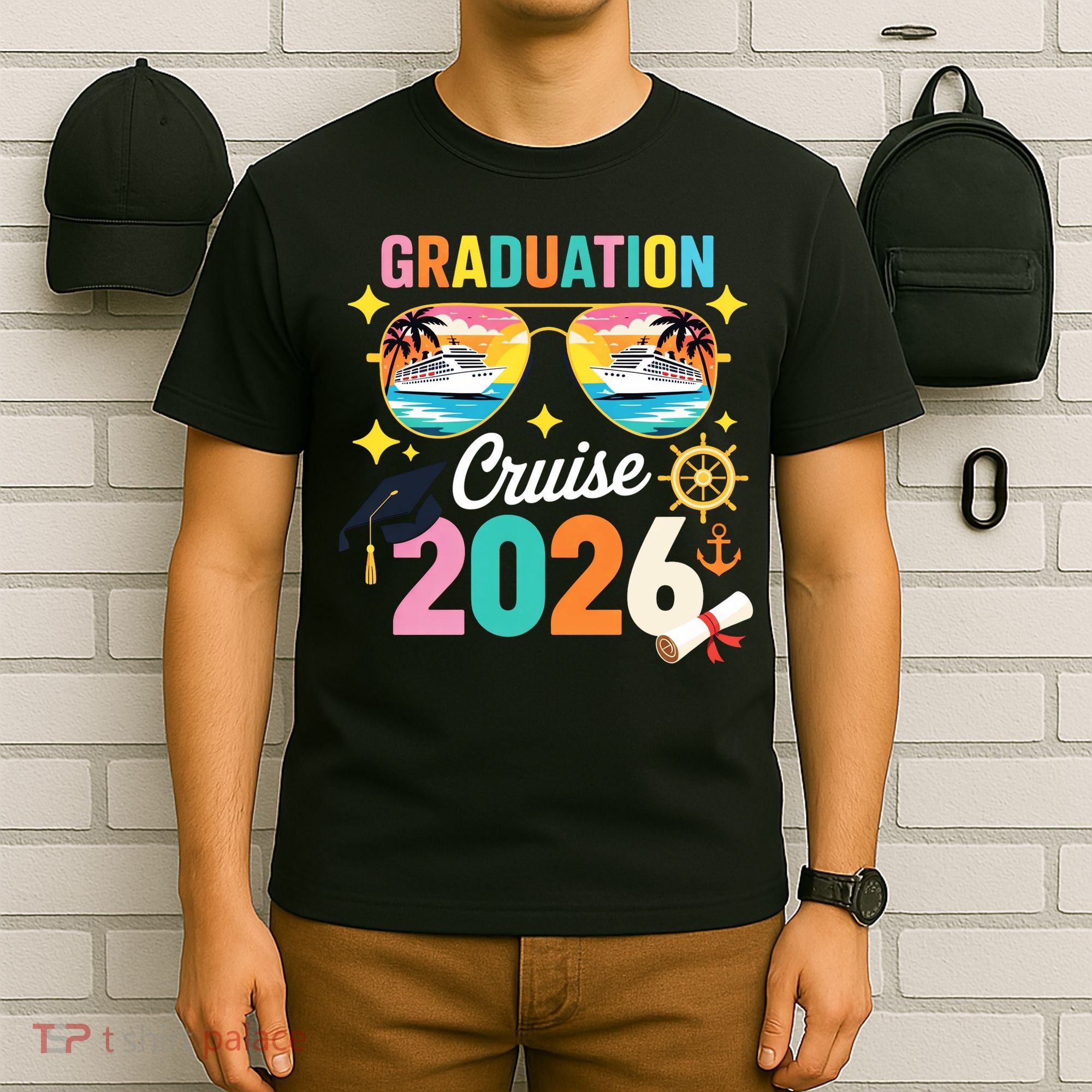 Graduation Cruise 2026 Senior Trip T-Shirt