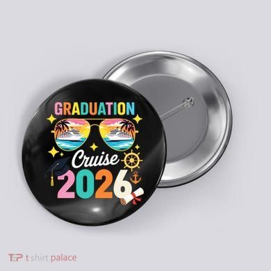 Graduation Cruise 2026 Senior Trip Button