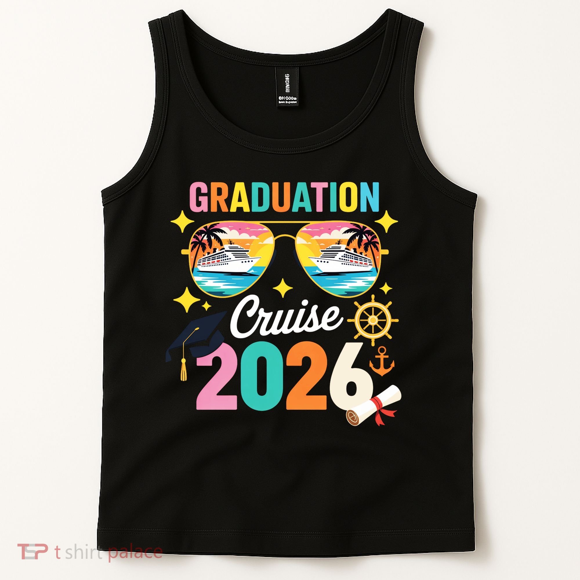 Graduation Cruise 2026 Senior Trip Tank Top