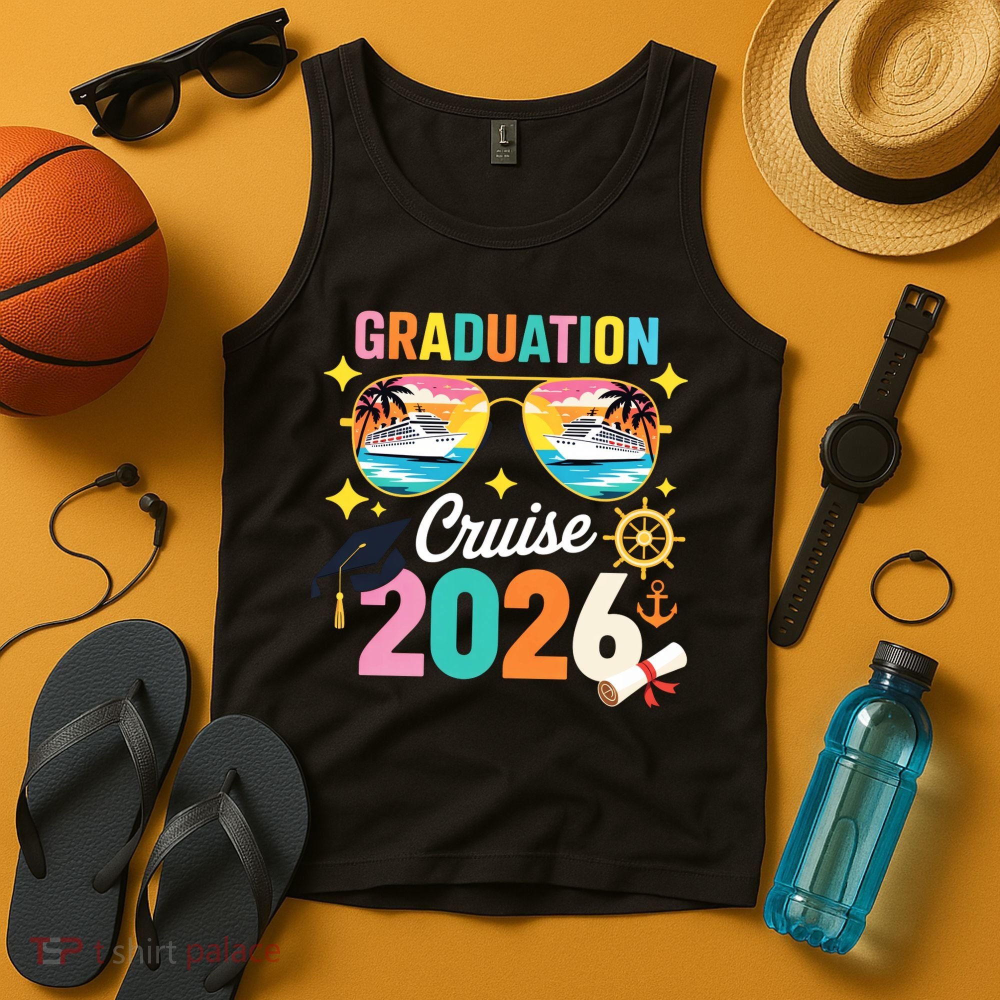 Graduation Cruise 2026 Senior Trip Tank Top
