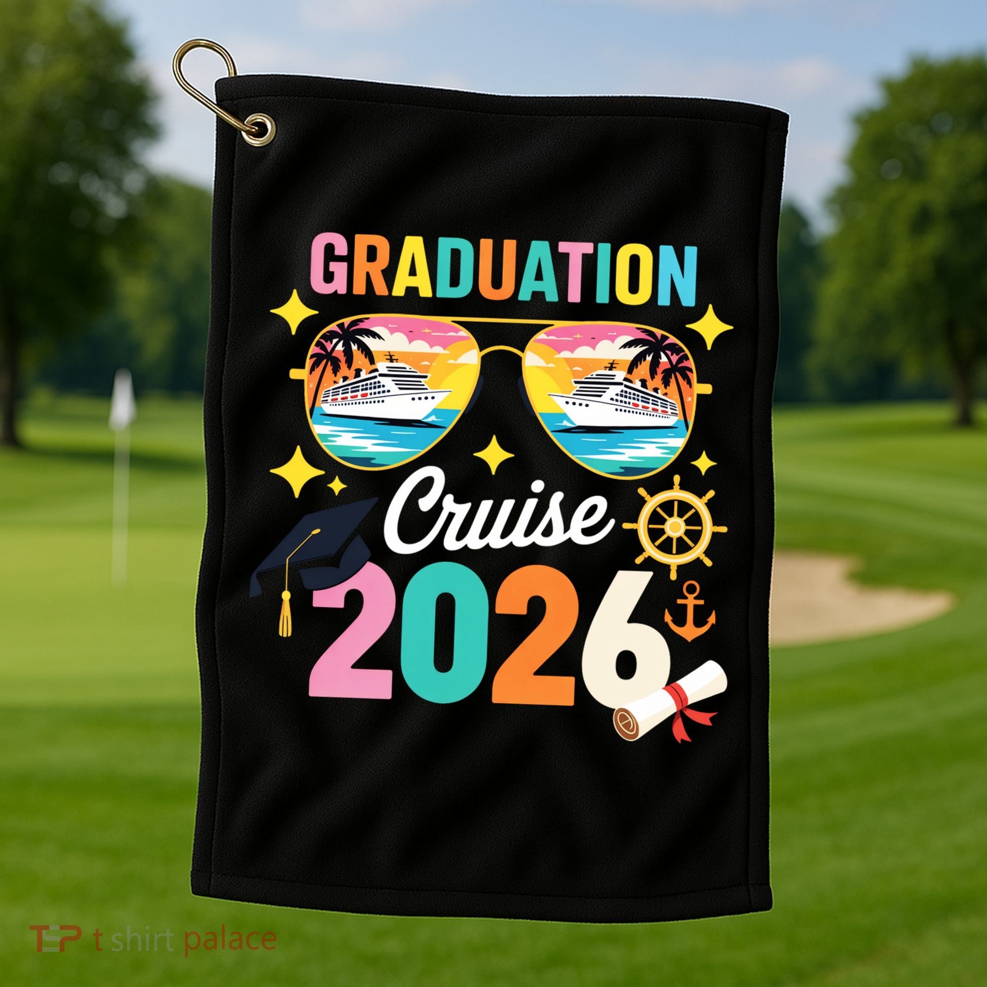Graduation Cruise 2026 Senior Trip Golf Towel