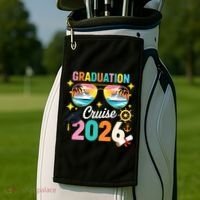Graduation Cruise 2026 Senior Trip Golf Towel thumb 2