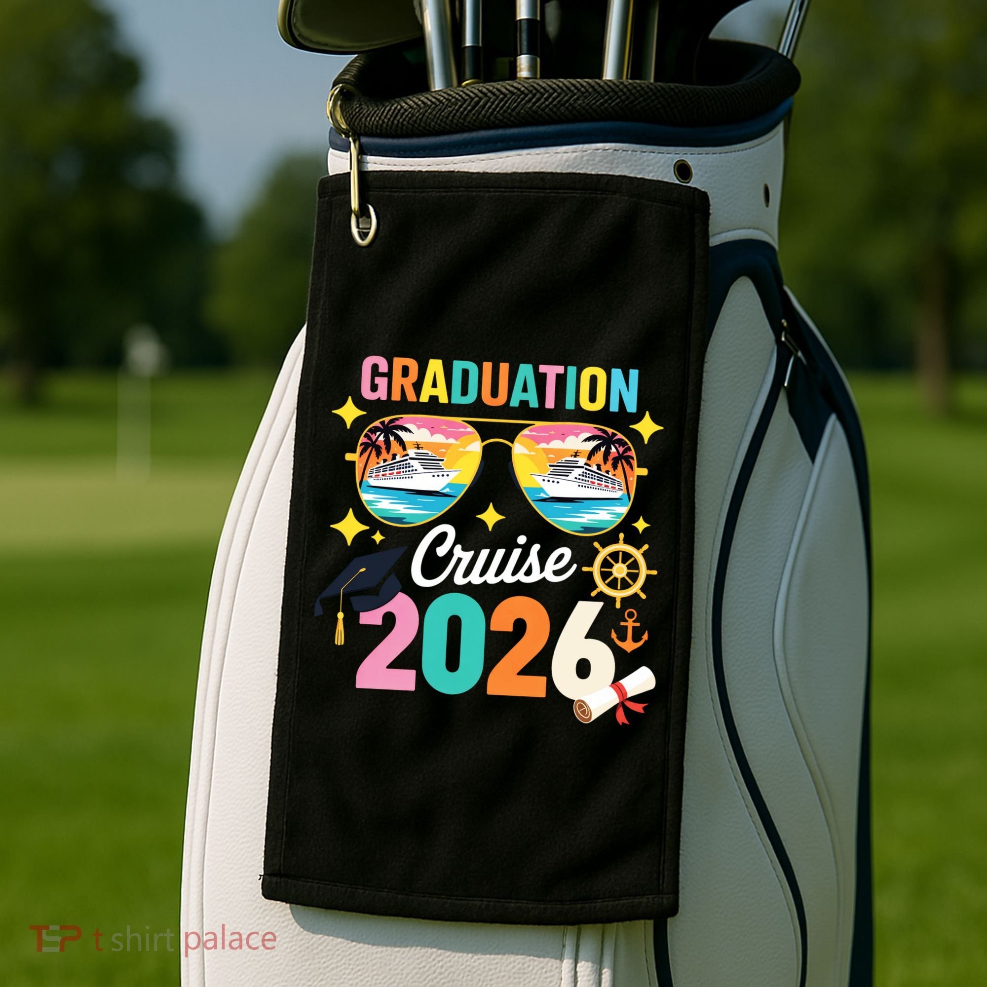 Graduation Cruise 2026 Senior Trip Golf Towel