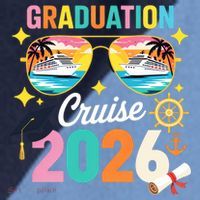 Graduation Cruise 2026 Senior Trip Raglan Baseball Sleeve Shirt thumb 2