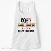 Gods Children Are Not For Sale Cross Usa Women's Tank Top thumb 0