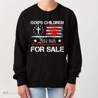 Gods Children Are Not For Sale No More Missing Sisters MMIW Women's Sweatshirt thumb 0