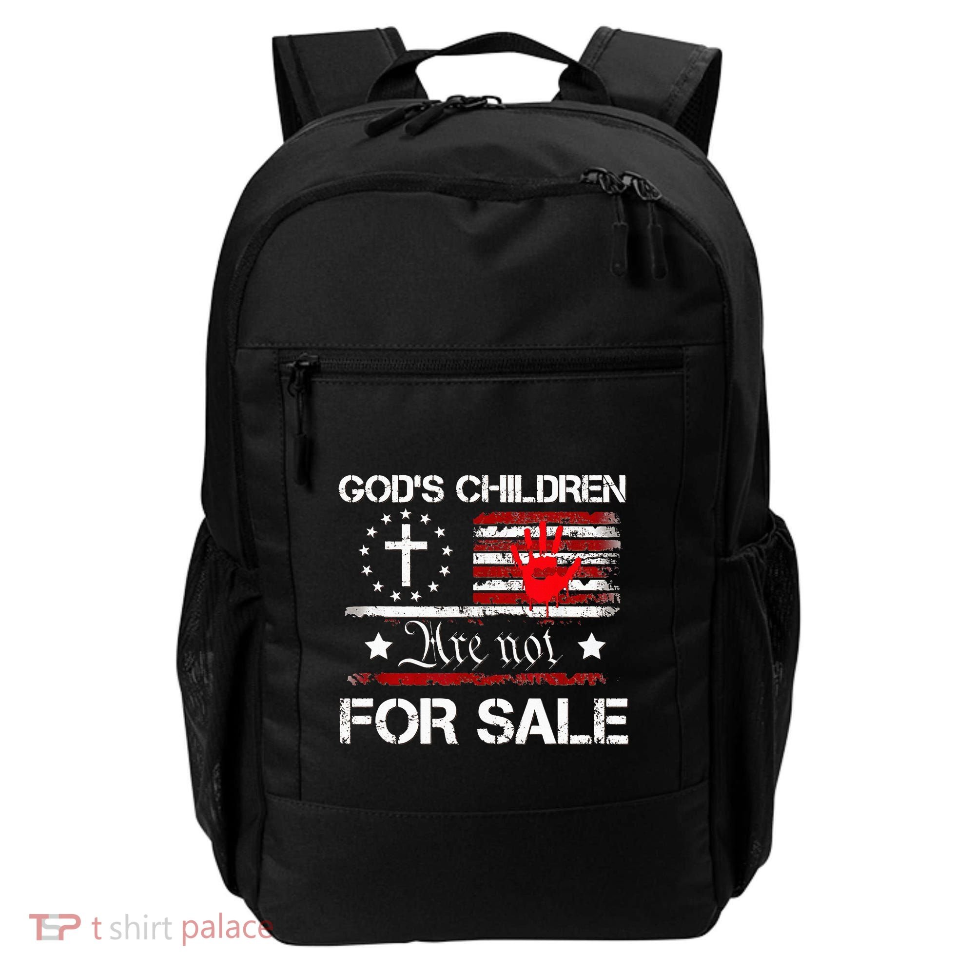 Gods Children Are Not For Sale No More Missing Sisters MMIW Backpack