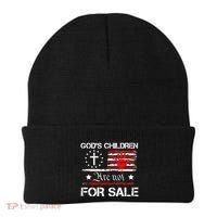Gods Children Are Not For Sale No More Missing Sisters MMIW Beanie thumb 0