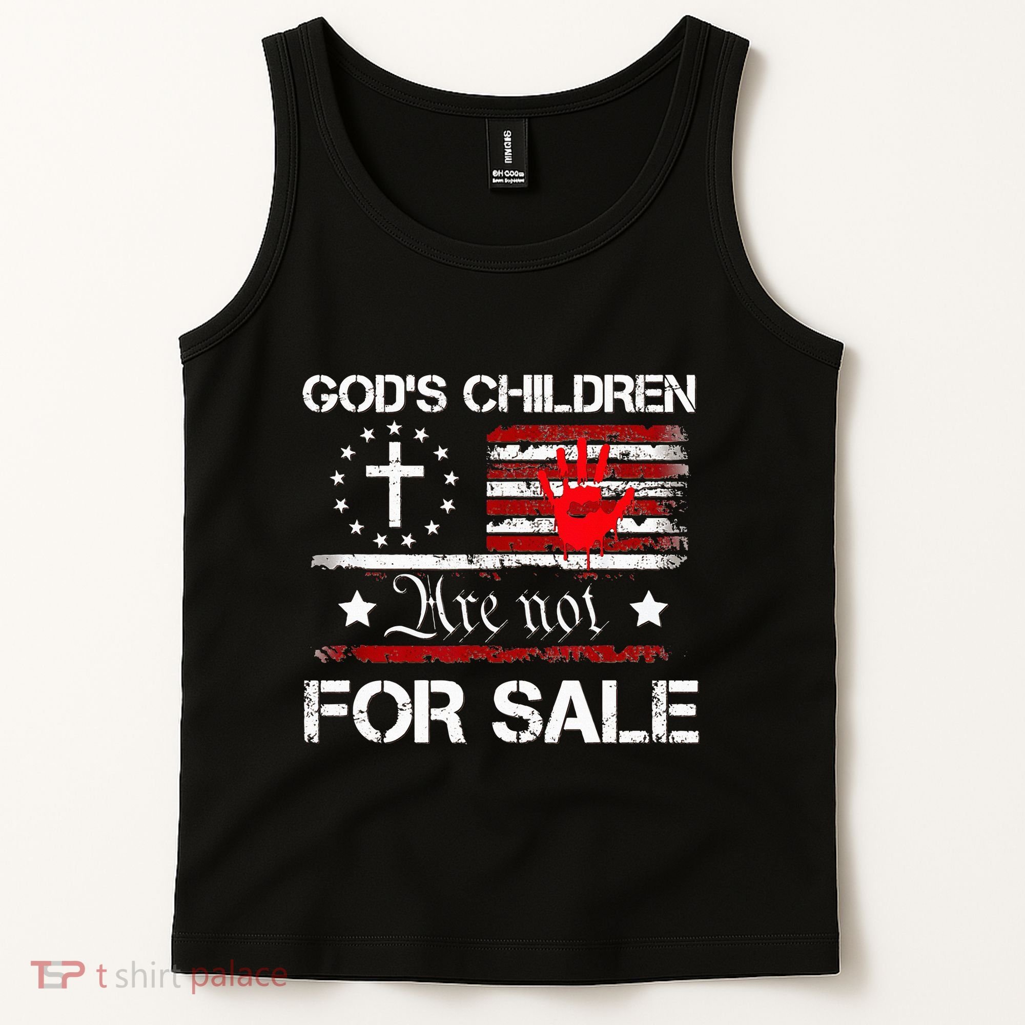 Gods Children Are Not For Sale No More Missing Sisters MMIW Tank Top