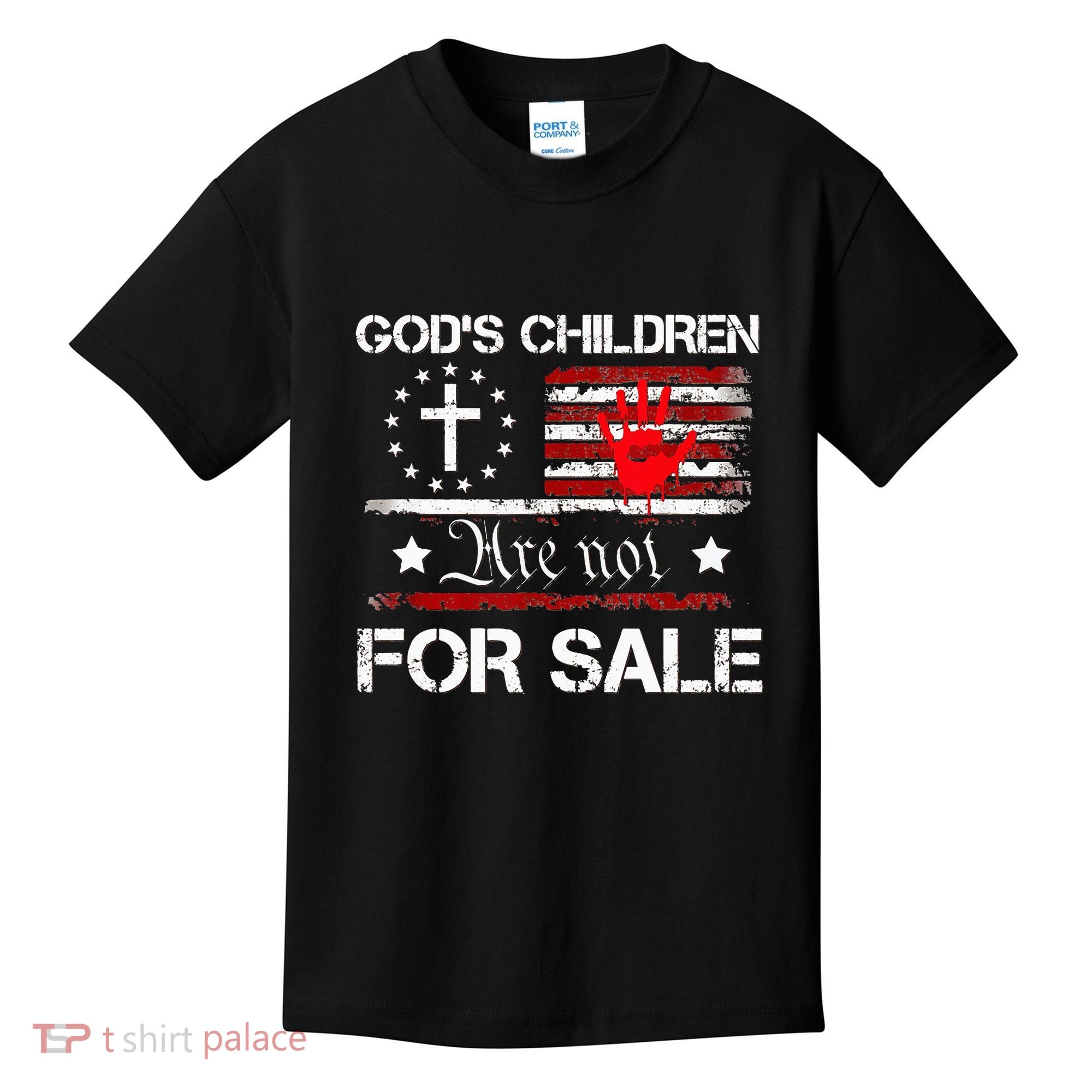 Gods Children Are Not For Sale No More Missing Sisters MMIW Kids T-Shirt