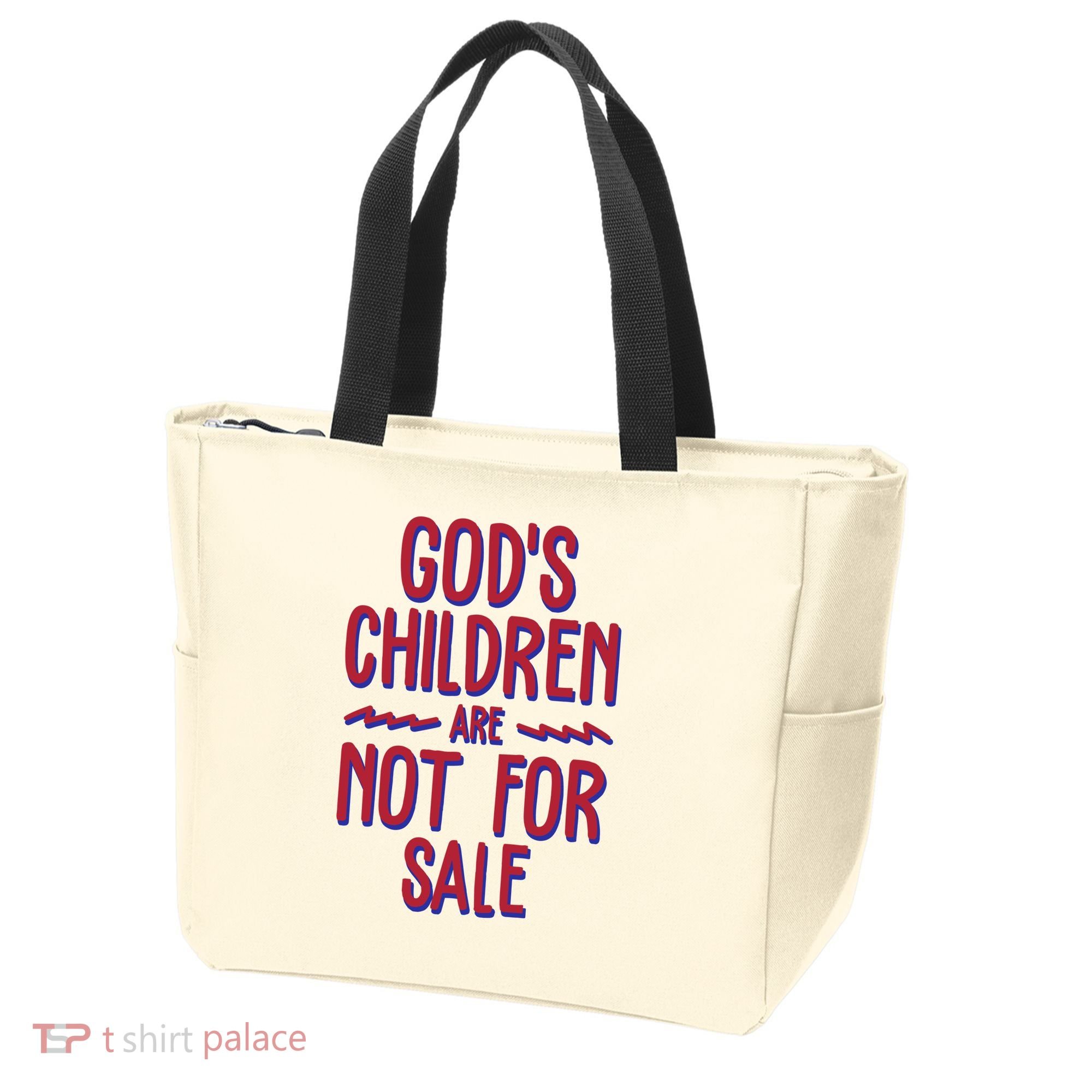 Gods Children Are Not For Sale Awareness Tote Bag