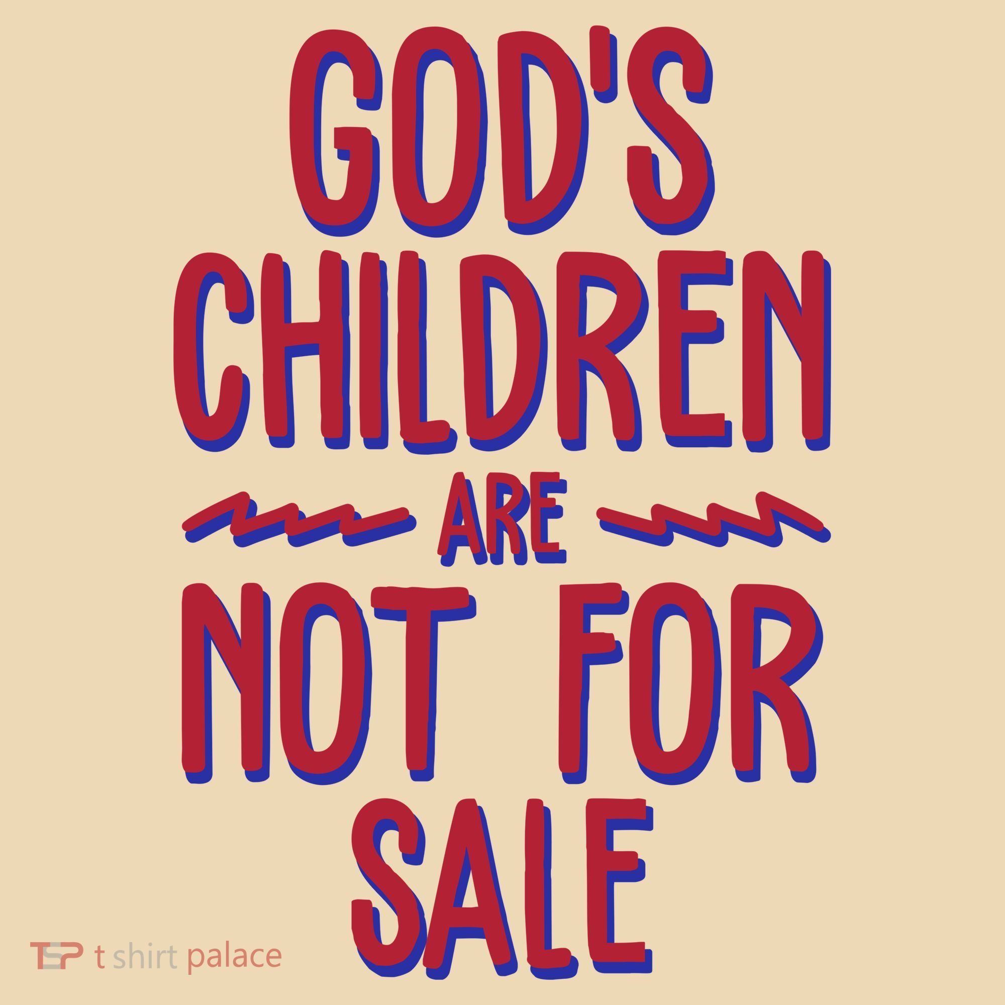 Gods Children Are Not For Sale Awareness Tote Bag