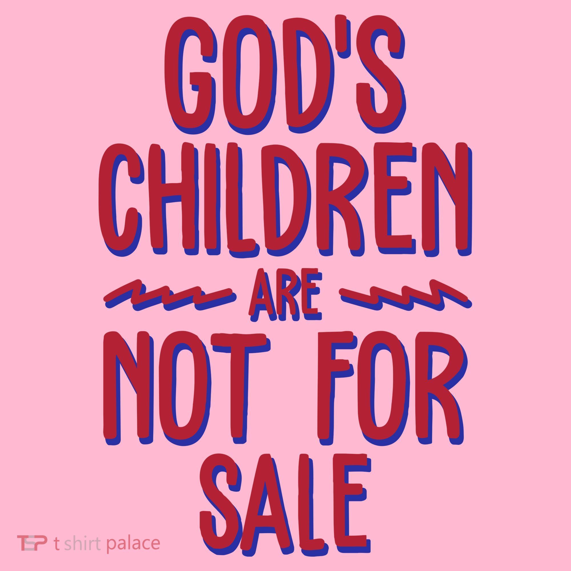 Gods Children Are Not For Sale Awareness Coaster
