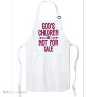 Gods Children Are Not For Sale Awareness Apron thumb 0