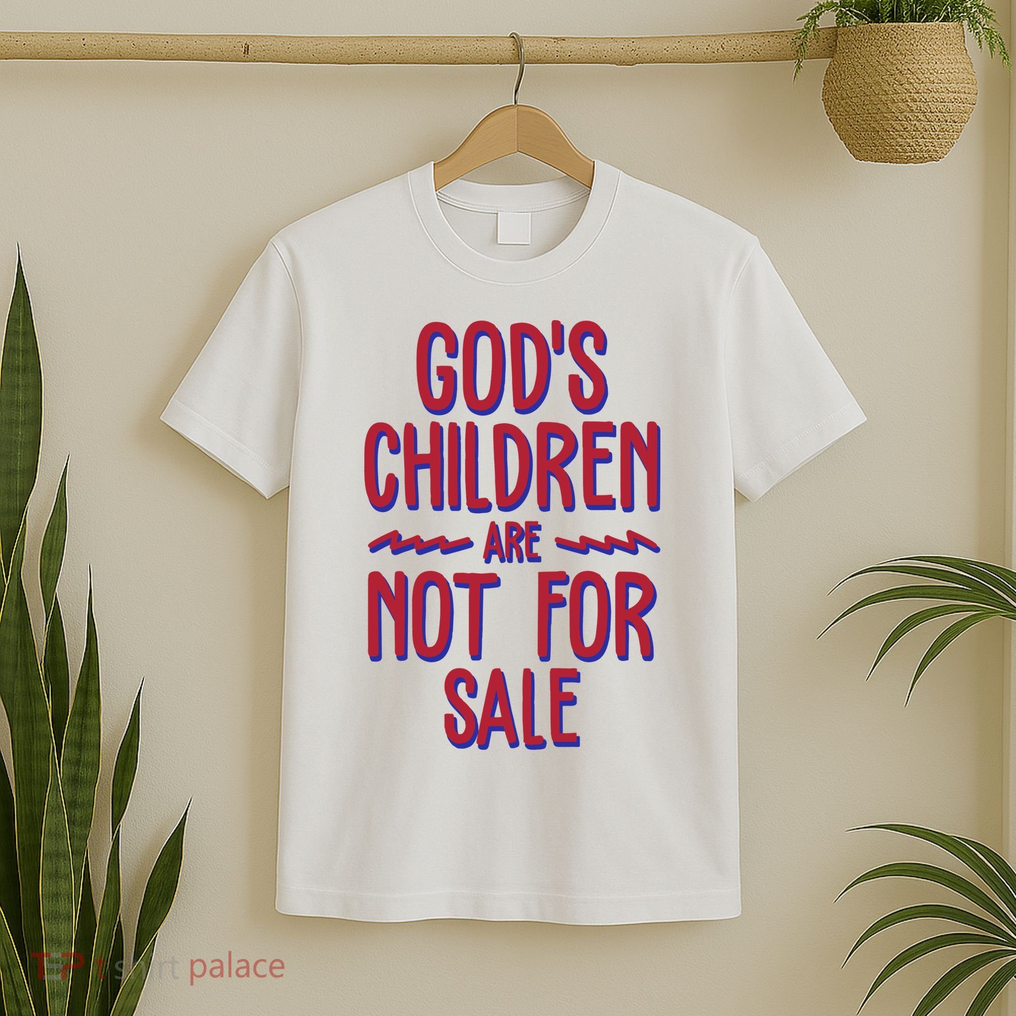 Gods Children Are Not For Sale Awareness T-Shirt
