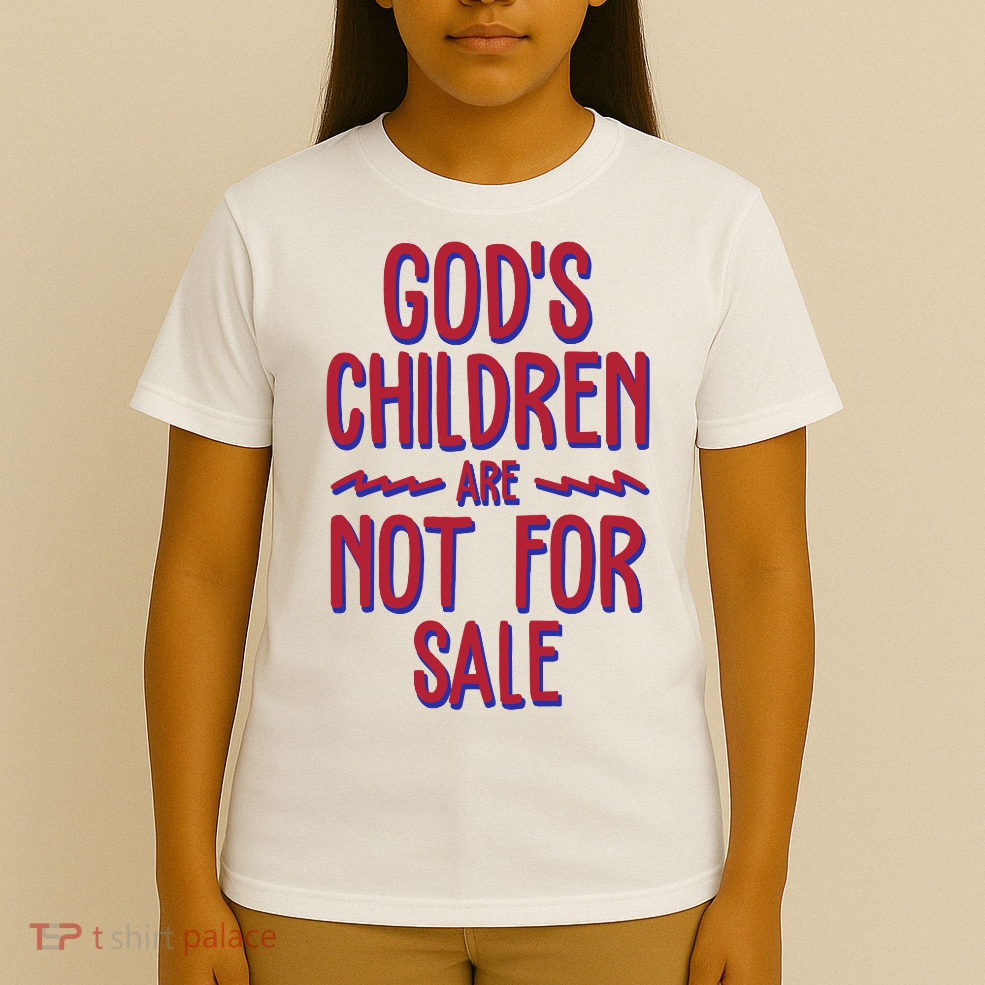Gods Children Are Not For Sale Awareness T-Shirt