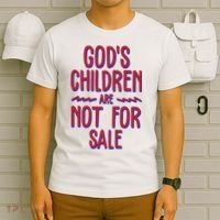 Gods Children Are Not For Sale Awareness T-Shirt thumb 6