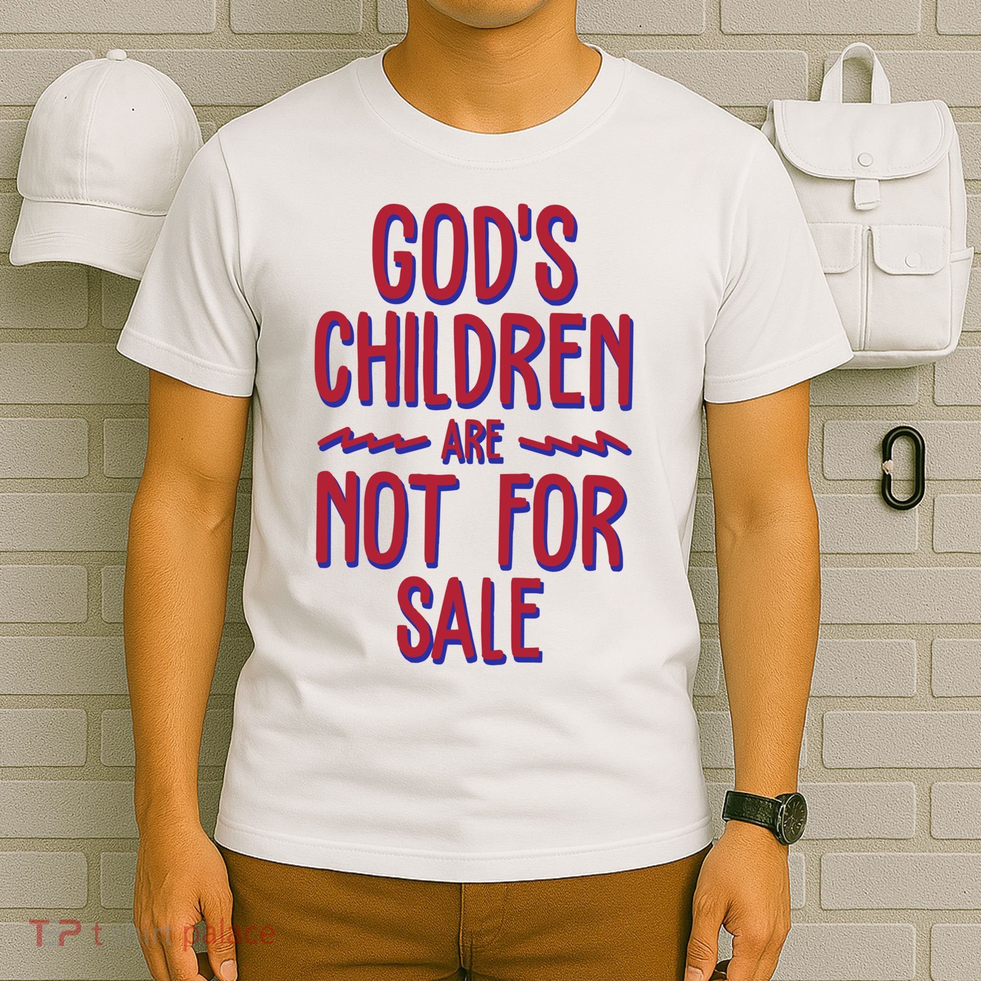 Gods Children Are Not For Sale Awareness T-Shirt