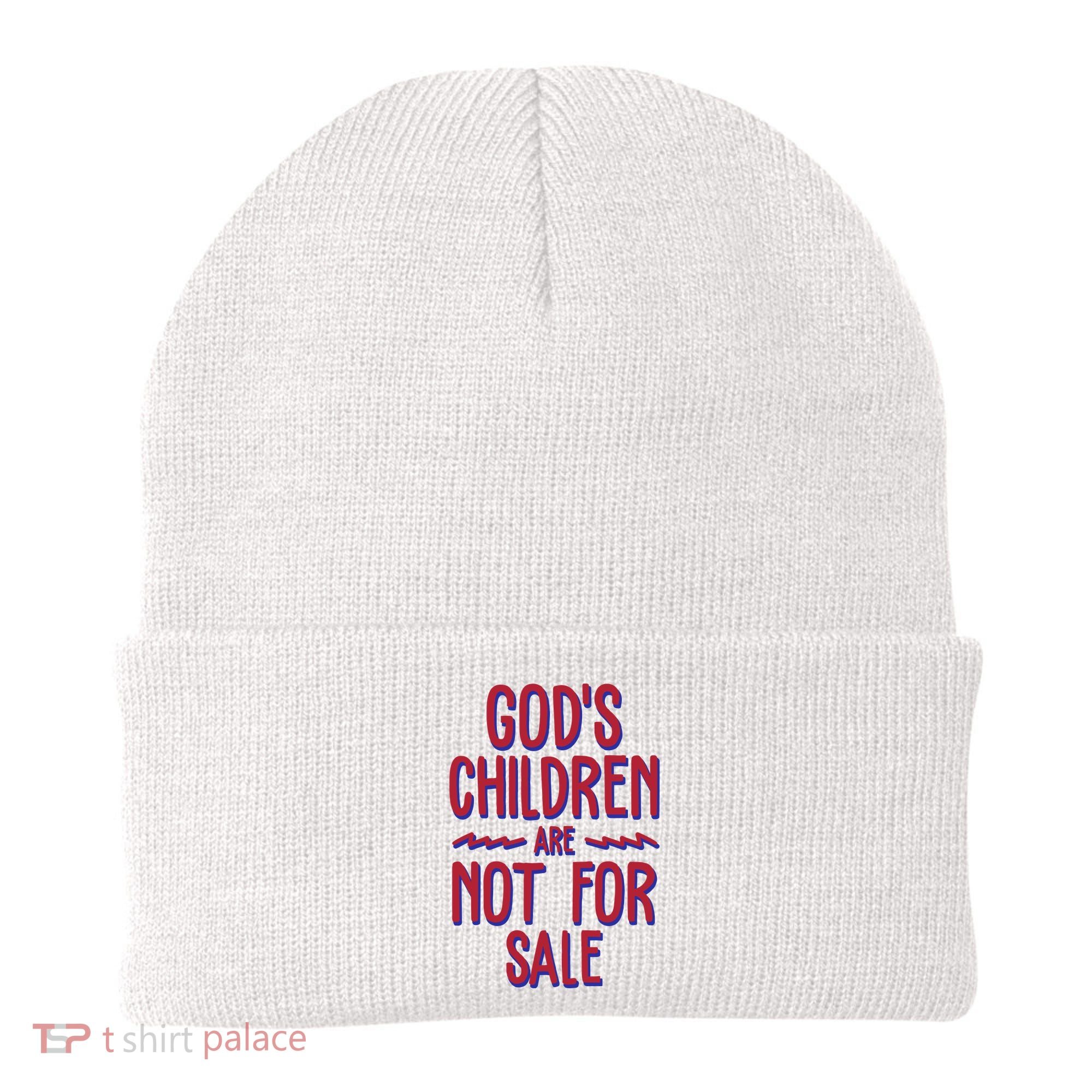 Gods Children Are Not For Sale Awareness Beanie
