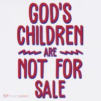 Gods Children Are Not For Sale Awareness Baby Bodysuit thumb 2