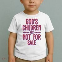 Gods Children Are Not For Sale Awareness Toddler T-Shirt thumb 2