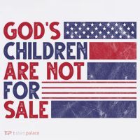 Gods Children Are Not For Sale USA Awareness Women's Tank Top thumb 5
