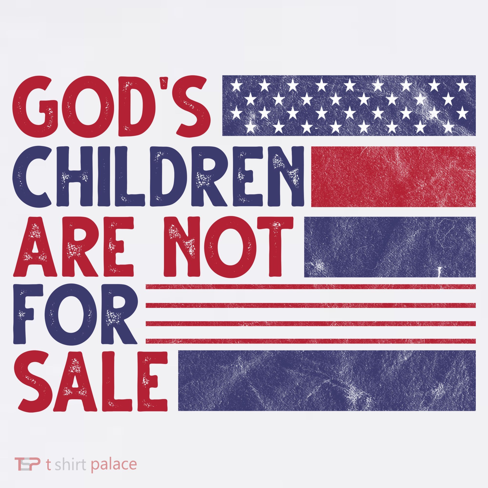 Gods Children Are Not For Sale USA Awareness Women's Tank Top