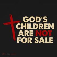 Gods Children Are Not For Sale Trafficking Awareness Apron thumb 3