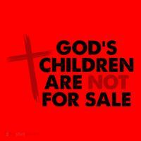 Gods Children Are Not For Sale Trafficking Awareness Santa Hat thumb 1