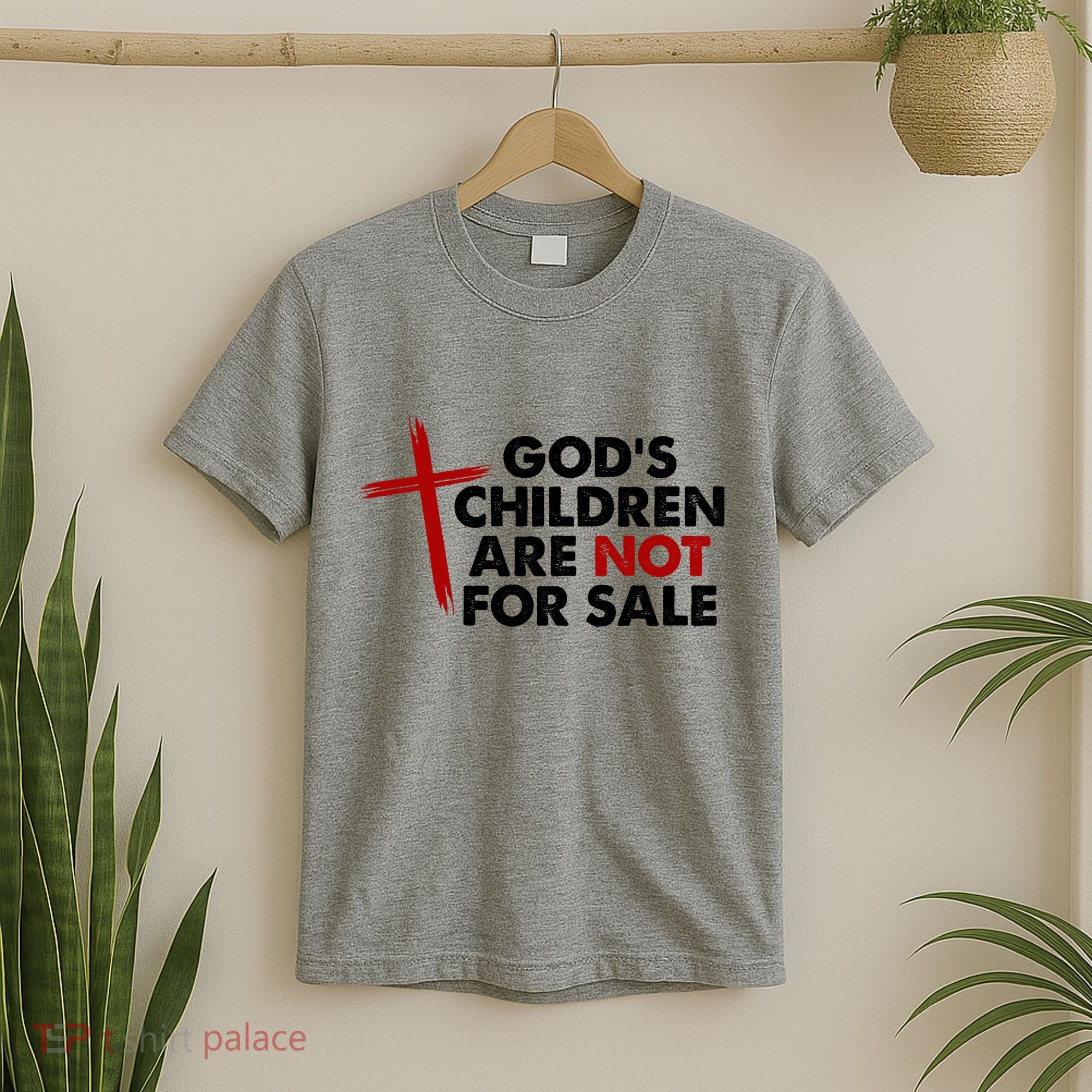 Gods Children Are Not For Sale Trafficking Awareness T-Shirt