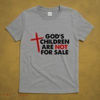 Gods Children Are Not For Sale Trafficking Awareness T-Shirt thumb 5