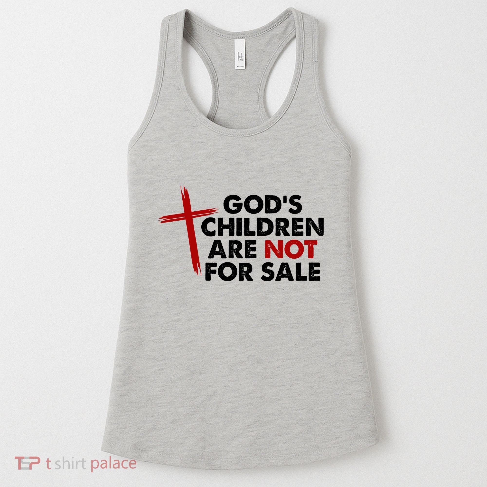 Gods Children Are Not For Sale Trafficking Awareness Women's Tank Top